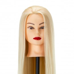 Gabbiano WZ2 synthetic hair training head, color 613H, length 24"