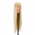 Gabbiano WZ2 synthetic hair training head, color 613H, length 24"