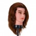 Gabbiano WZ3 hairdressing training head, natural hair, color 4H, length 8"