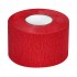 Paper hairdressing collar 5 pcs. red