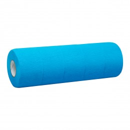Paper hairdressing collar 5 pcs. blue