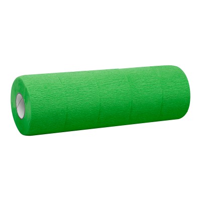 Paper hairdressing collar 5 pcs. green
