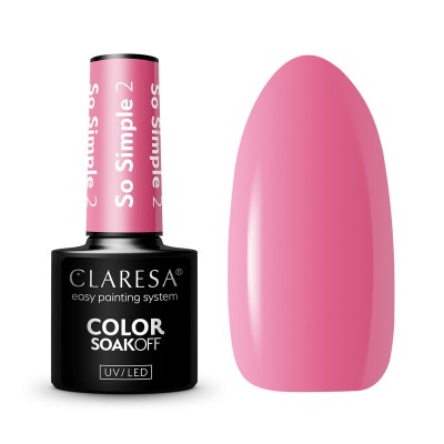 CLARESA Hybrid nail polish So simple 2- 5g CLARESA Hybrid nail polish So simple 2- 5g