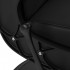 Gabbiano barber chair Continental black