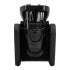 Gabbiano Emma hairdressing wash station with electric footrest black