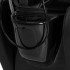 Gabbiano Emma hairdressing wash station with electric footrest black