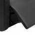 Gabbiano Sylvia hairdressing wash station with electric footrest black