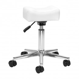 Sillon Bell mobile pedicure footrest white