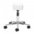 Sillon Bell mobile pedicure footrest white