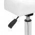 Sillon Bell mobile pedicure footrest white