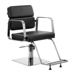 Gabbiano Porto black hairdressing chair sm