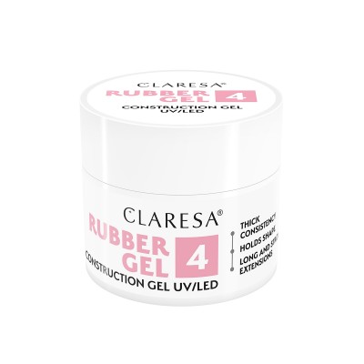 Claresa Rubber gel 4 -12g building gel
