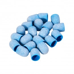 Exo blue med abrasive cap 10mm /80 20pcs Med Cap