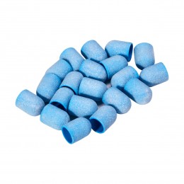 Exo blue med abrasive cap 10mm /220 20pcs Med Cap