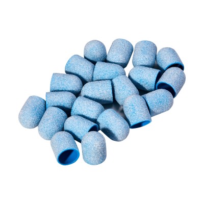 Exo blue med abrasive cap 13mm /80 20pcs Med Cap
