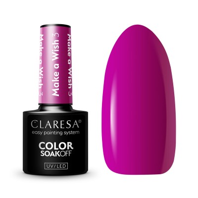 CLARESA Hybrid nail polish Make a wish 3 -5g