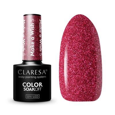 CLARESA Hybrid nail polish Make a wish 5 -5g