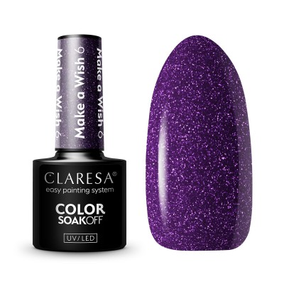 CLARESA Hybrid nail polish Make a wish 6 -5g