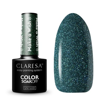 CLARESA Hybrid nail polish Make a wish 8 -5g CLARESA Hybrid nail polish Make a wish 8 -5g