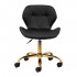 Cosmetic stool QS-06G gold black