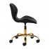 Cosmetic stool QS-06G gold black