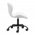 Cosmetic stool QS-06B black and white