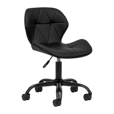 Cosmetic stool QS-06B black and black