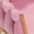 4Rico chair QS-GW06G velvet pink