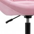4Rico swivel armchair QS-BL12B velvet pink