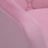 4Rico swivel armchair QS-BL14G velvet pink