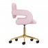4Rico Swivel chair QS-OF213G velvet pink 4Rico Swivel chair QS-OF213G velvet pink