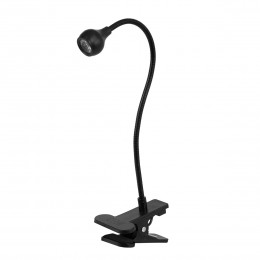 Glow UV LED Snake Desk Lamp Black