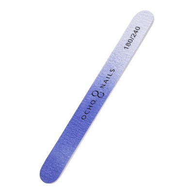 Ocho Nails straight file 180/240 10 pcs. color