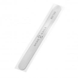 Ocho Nails straight file 80/100 1 pc. safe pack