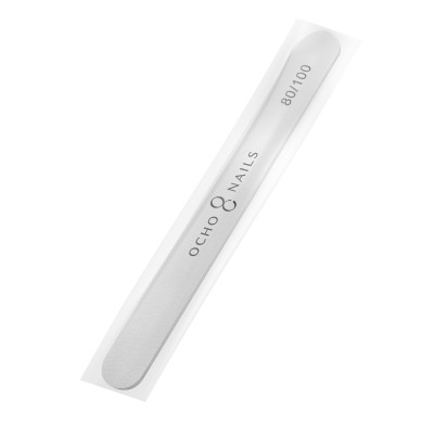 Ocho Nails straight file 80/100 1 pc. safe pack