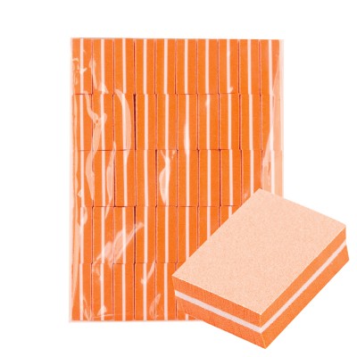 Ocho Nails Mini block orange 50 pcs.