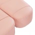 Electric cosmetic chair SILLON CLASSIC 3 motors pink black