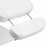 Electric cosmetic chair SILLON Luxury 3 motors white