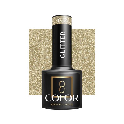 OCHO NAILS Hybrid glitter nail polish G12 -5 g