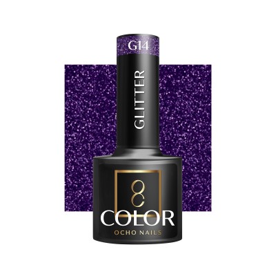 OCHO NAILS Hybrid glitter nail polish G14 -5 g