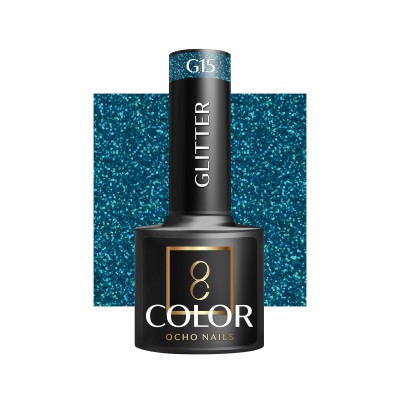 OCHO NAILS Hybrid glitter nail polish G15 -5 g