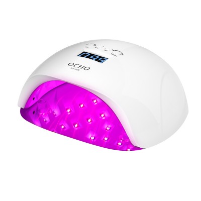 UV LED lamp OCHO NAILS X13 65W plus white with mirror bottom UV LED lamp OCHO NAILS X13 65W plus white with mirror bottom