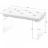 Momo Diamond Velour Manicure Stand White