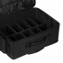 Hairdressing suitcase on wheels, black