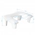MOMO Croissant manicure stand white