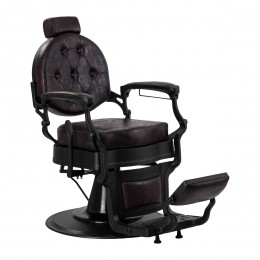 Gabbiano President barber chair brown with black frame