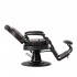 Gabbiano President barber chair brown with black frame