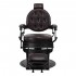 Gabbiano President barber chair brown with black frame