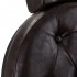 Gabbiano President barber chair brown with black frame