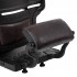 Gabbiano President barber chair brown with black frame